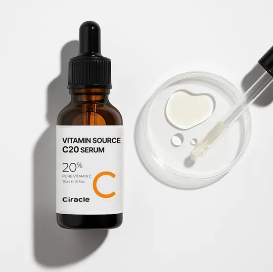 씨라클 순수비타민C 20% 나이아신아마이드 잡티 모공 미백 주름개선 세럼 30ml, 1개