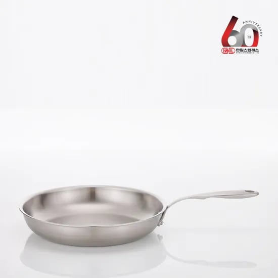 한일스텐레스 베르겐 통5중 IH 인덕션 스텐 프라이팬 26cm