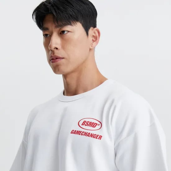 비스트모드 게임체인져 헬스 오버핏 반팔 티셔츠 짐웨어 BSMD