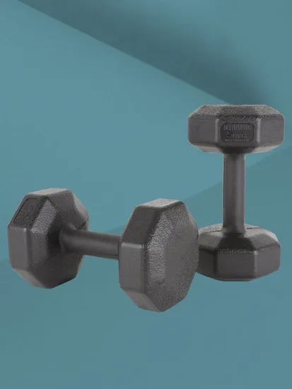 아리프 국산 다이나믹 옥타곤 아령 덤벨 5kg, 2개