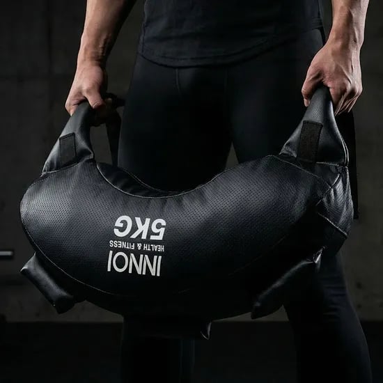 이노이 파워스윙 불가리안백 프리미엄 PVC  운동 헬스 크로스핏 웨이트백 5kg, 1개입, 1개