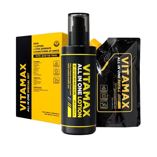 미프 비타맥스 올인원 남자 저자극 남성 화장품 스킨 로션 200ml+150ml