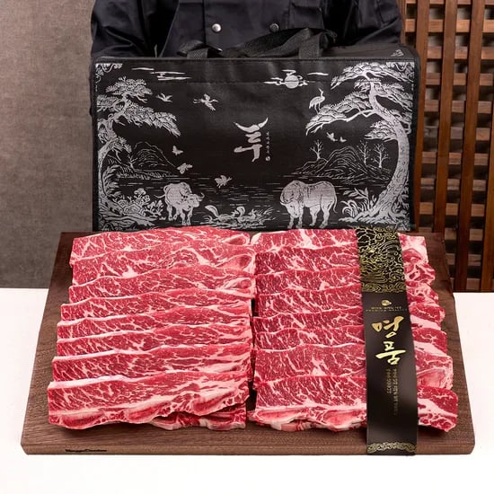 미국산 초이스 생 LA갈비 선물 세트 2kg 어버이날 꽃갈비 소갈비 설 추석 명절