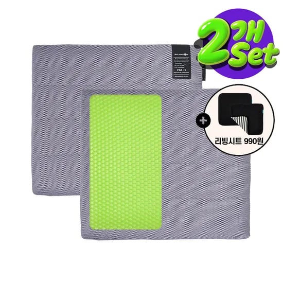 밸런스온 기능성 프리미엄시트 L SIZE 2개세트(자세교정 사무실 쿨 의자 무하중방석)