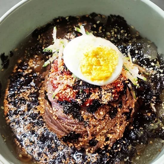 강릉맛집 동해막국수 비빔막국수1팩+물막국수1팩 외/생메밀면 육수 양념장 동봉
