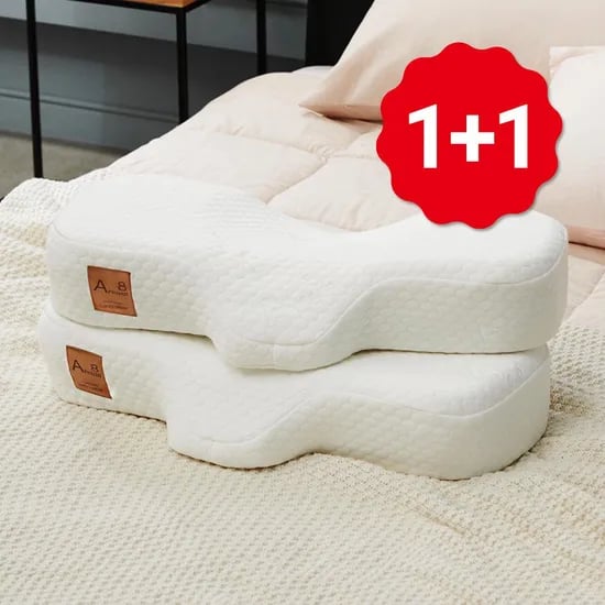 1+1 누보레 베개 일자목 거북목 목디스크 스노우 한아름 경추베개