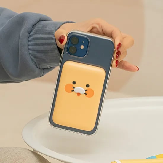 카카오프렌즈 어부바 맥세이프 무선 충전 보조배터리 5000mAh 춘식이