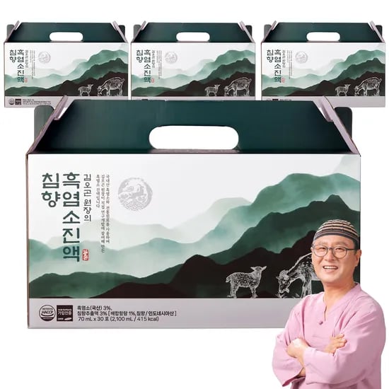 김오곤원장의 흑염소 진액 침향 30포, 4개