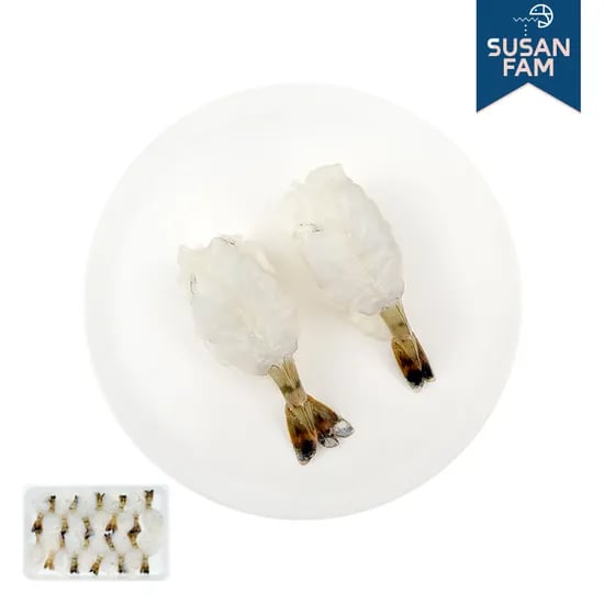 초밥용 청미새우 (6g 8g 10g 12g) 초청미 홍다리얼룩새우 초밥재료