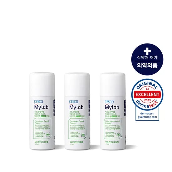 세스코 마이랩 아웃도어 미스트 모기기피제 100ml x 3개