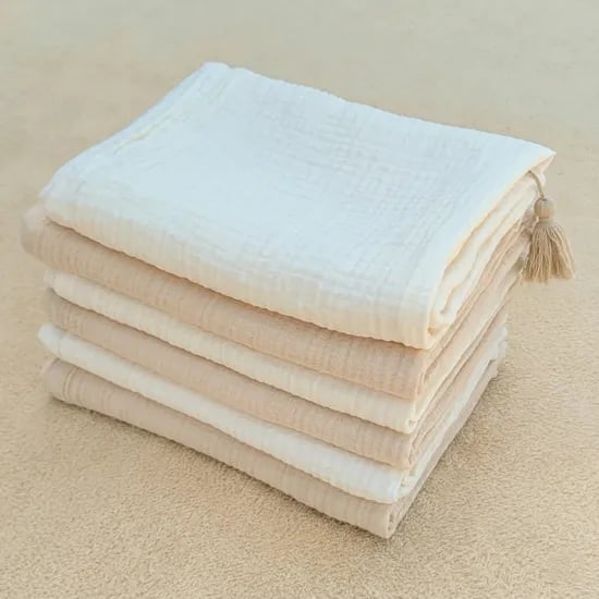 아기 이불 여름 거즈 블랭킷 요루 무지 담요 신생아 모달 애착 유아 홑 70x100cm