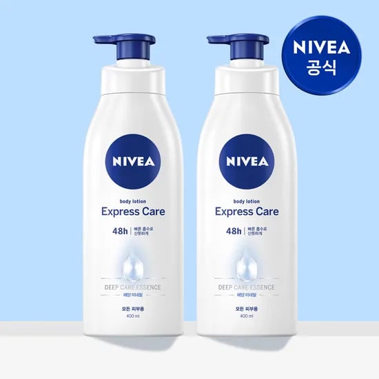 니베아 익스프레스 바디로션 400ml, 2개