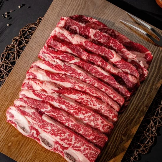 미국산 초이스 LA갈비 2kg 꽃갈비