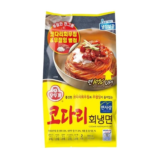 오뚜기 코다리 회냉면 2인분 594g, 1개