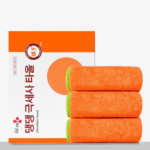 헬로마이펫 강아지수건 펫타올 애견 목욕 극세사 40x80