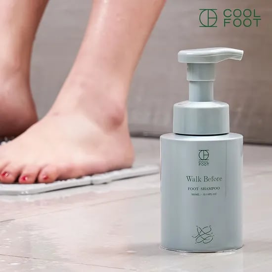 쿨풋 발샴푸 풋샴푸 발세정제 비누 풋워시 풋비누 300ml