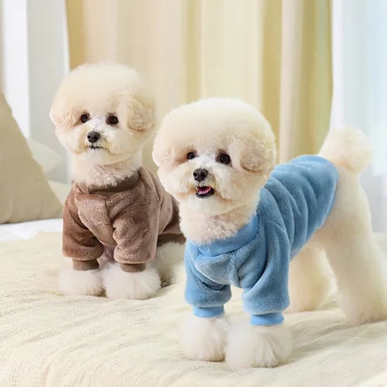 강아지옷 강아지후리스 마카롱밍크티셔츠