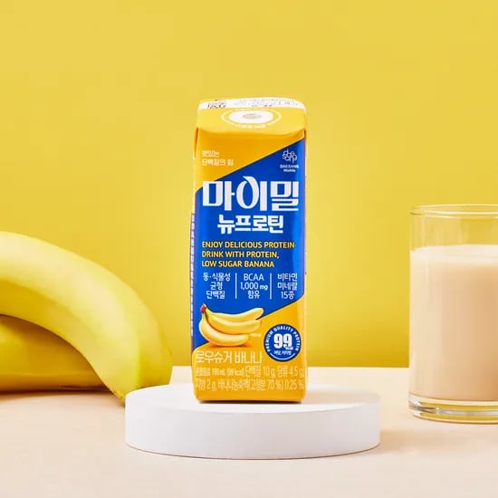 마이밀 뉴프로틴 로우슈거 바나나 단백질음료 190ml, 30개