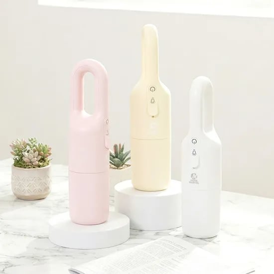 홈마블 560g 가벼운 무선 미니청소기 핸디 소형 머리카락 자취방 원룸 청소기 창틀 틈새