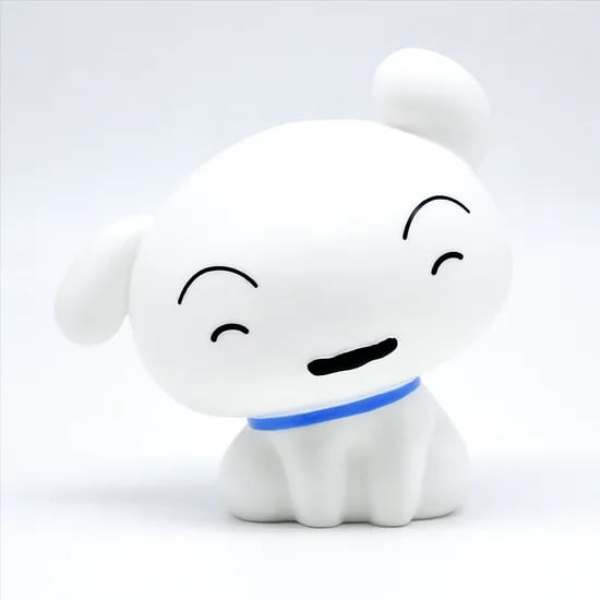 짱구 흰둥이 미니 무드등 갸우뚱