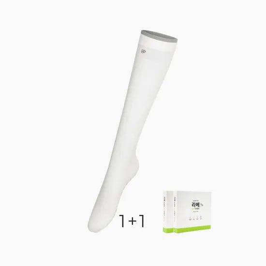 힙핑크 1+1 라베 골프 니삭스 종아리 압박스타킹 여성골프양말
