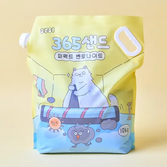 3651 365샌드 퍼펙트 벤토나이트 고양이 모래 10kg