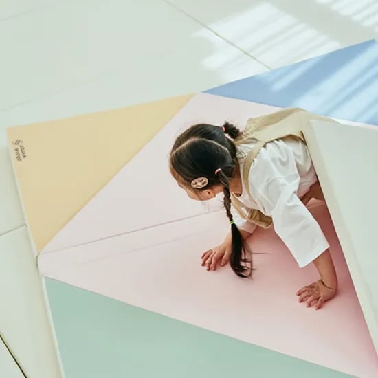 도담도담 삼각딱지 항균 플레이매트 아기 유아 거실 놀이방 폴더매트