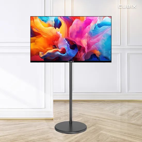 무빙큐빅스 삼탠바이미 블랙에디션 101cm(40인치) FHD 스마트티비 셋트 이동식 TV 삼텐바이미 중소바이미 X2