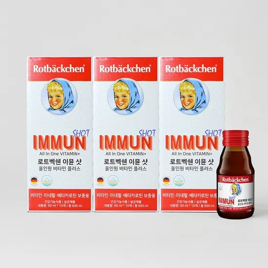 독일 로트벡쉔 이뮨샷 액상 종합멀티비타민 마시는 올인원 비타민플러스 30개입, 1개