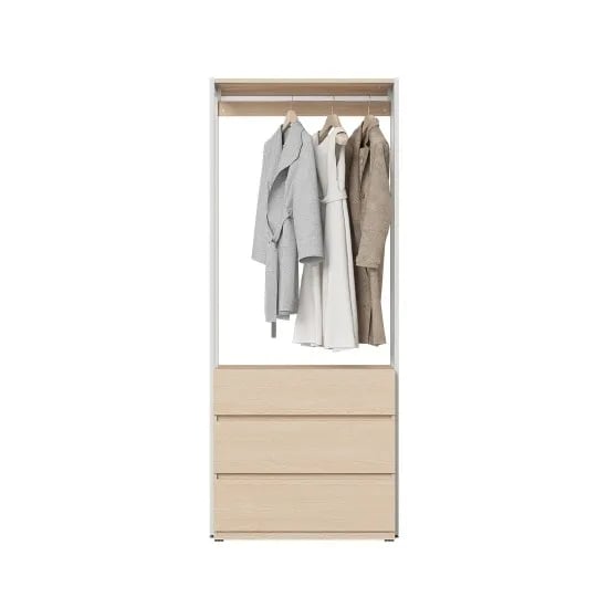 스테이 내추럴 드레스룸 84cm 3단서랍형_단독형