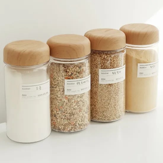 내츄럴 우드캡 양념통 350ml 3P