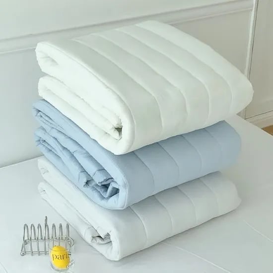 고슬고슬 시원한 시어서커 알러지케어 여름 침대 패드 SS/Q 3colors