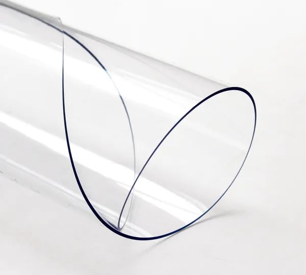 에코투명매트 유리대용 식탁 책상 pvc 매트 2mm 120x60