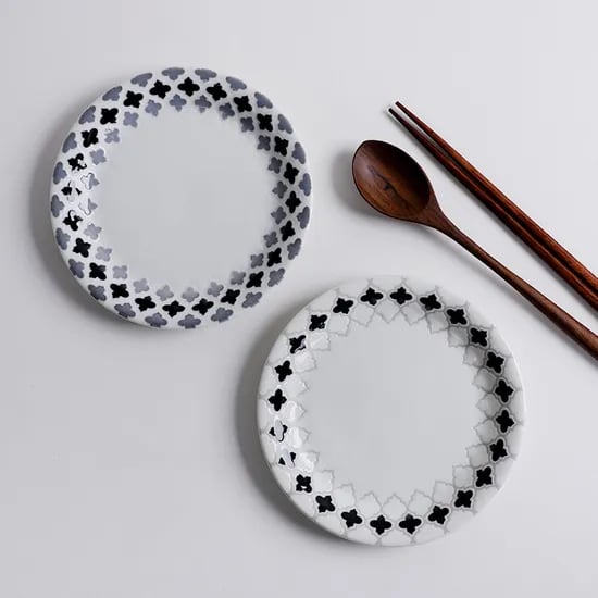 포인트 원접시 16.5cm 2color