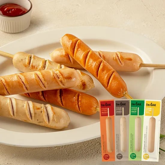 맛있는 닭가슴살 꼬치 70g 4종 20팩