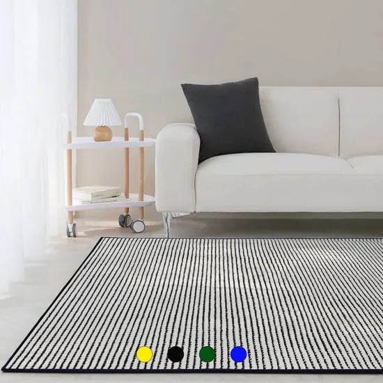 포인트 단모 워셔블 사계절 러그 카페트 4colors
