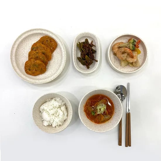 다피 도자기 페릴라 1인 시그니처 그릇세트(총 5P)