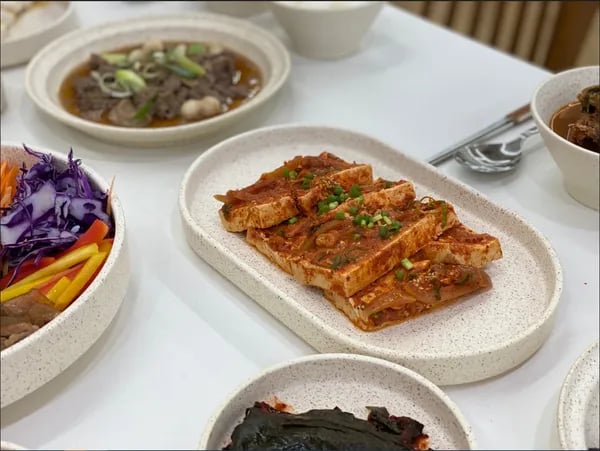 다피 도자기 페릴라 시리즈 플랫 타원 접시 (L)