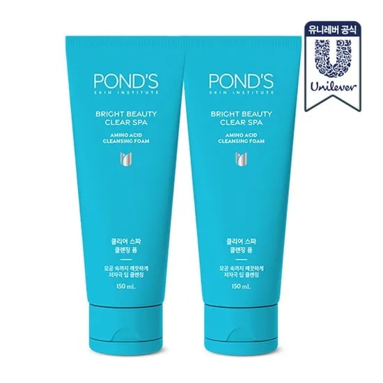 폰즈 클리어 스파 클렌징폼 150ml 2개