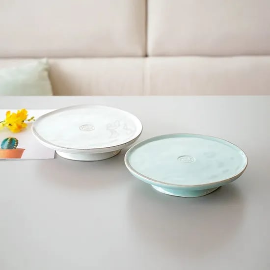 케이크스탠드 26cm - 화이트, 아쿠아
