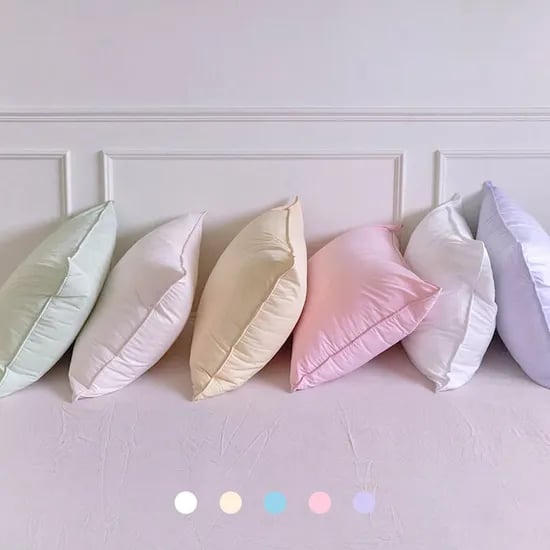 부드러운 알러지케어 먼지없는 강아지털방지 크림 베개커버(단품)