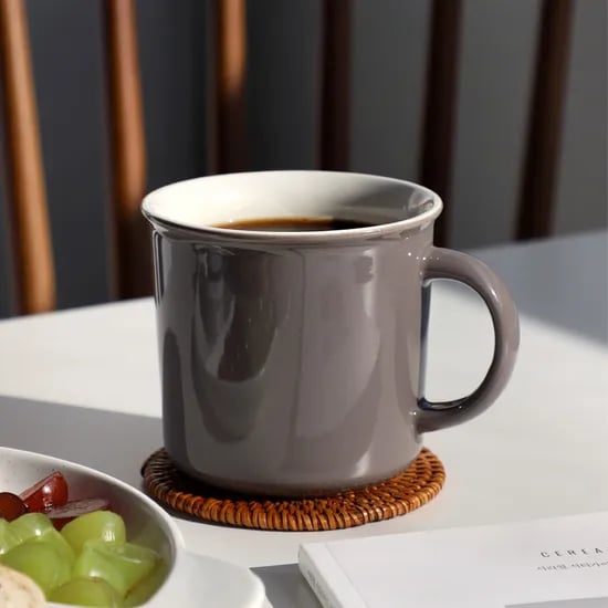 코코아 멜팅 도자기 머그, 손잡이잔 360ml