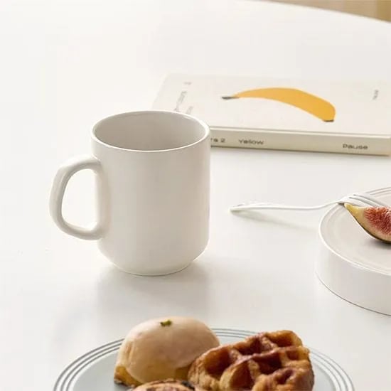 1+1 몽드 머그컵 도자기 예쁜 커피잔 국내 생산 선물용 3colors