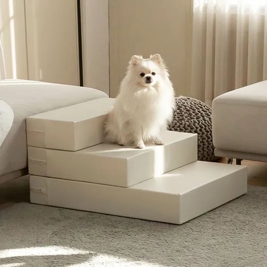 강아지계단 애견계단 멀티폴딩 3단 펫스텝 SET