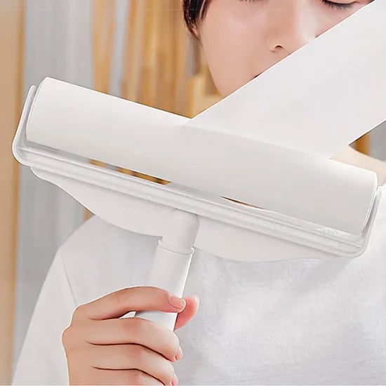 핸디형 와이드 돌돌이 깔끔 청소 테이프클리너