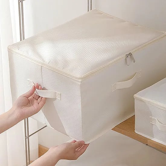 패브릭 리빙박스 수납함 옷보관함 이불보관함 정리함 파우치 가방