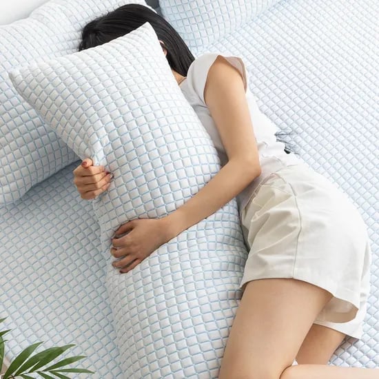 솜포함! 시원한 스노우 여름 냉감 바디필로우 쿨 롱쿠션