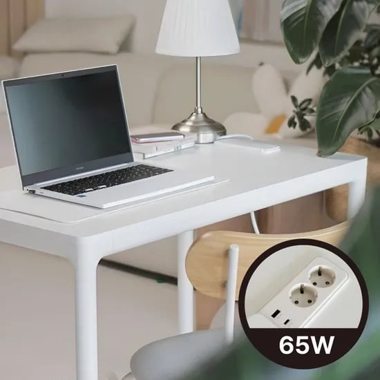업그레이드!초고속 65W USB C타입 콰트로 에어 노트북 데스크 1000~1600size