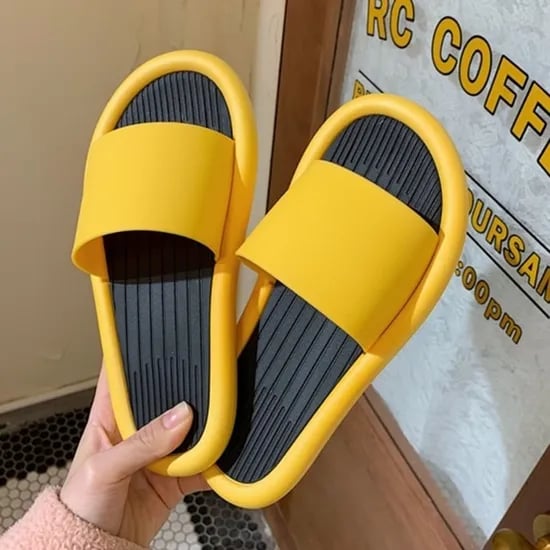 말랑말랑 PVC 미끄럼방지 슬리퍼 사무실 실내화 4color
