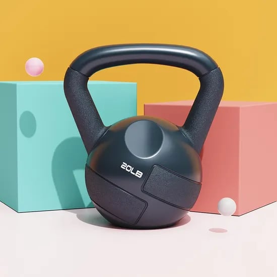 쇠 냄새없는 근력 다이어트 스윙 케틀벨 홈트레이닝 웨이트 덤벨세트 9kg
